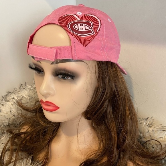 Pink Canadiens de Montreal Canadiens Old Time Hockey  Baseball Cap - Picture 3 of 5